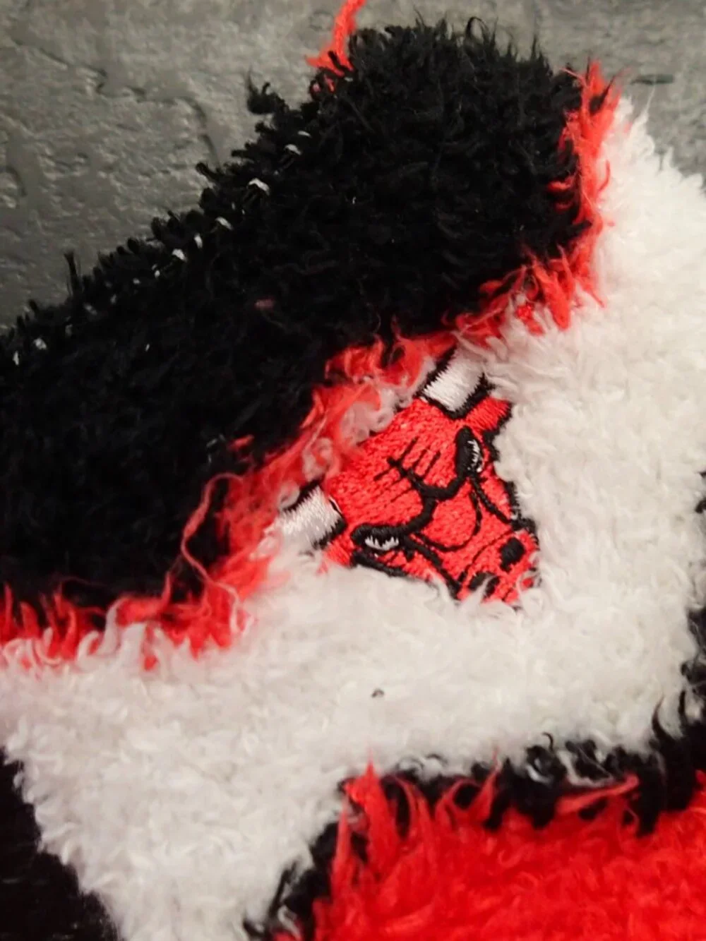 Chicago Bulls Fuzzy Socks